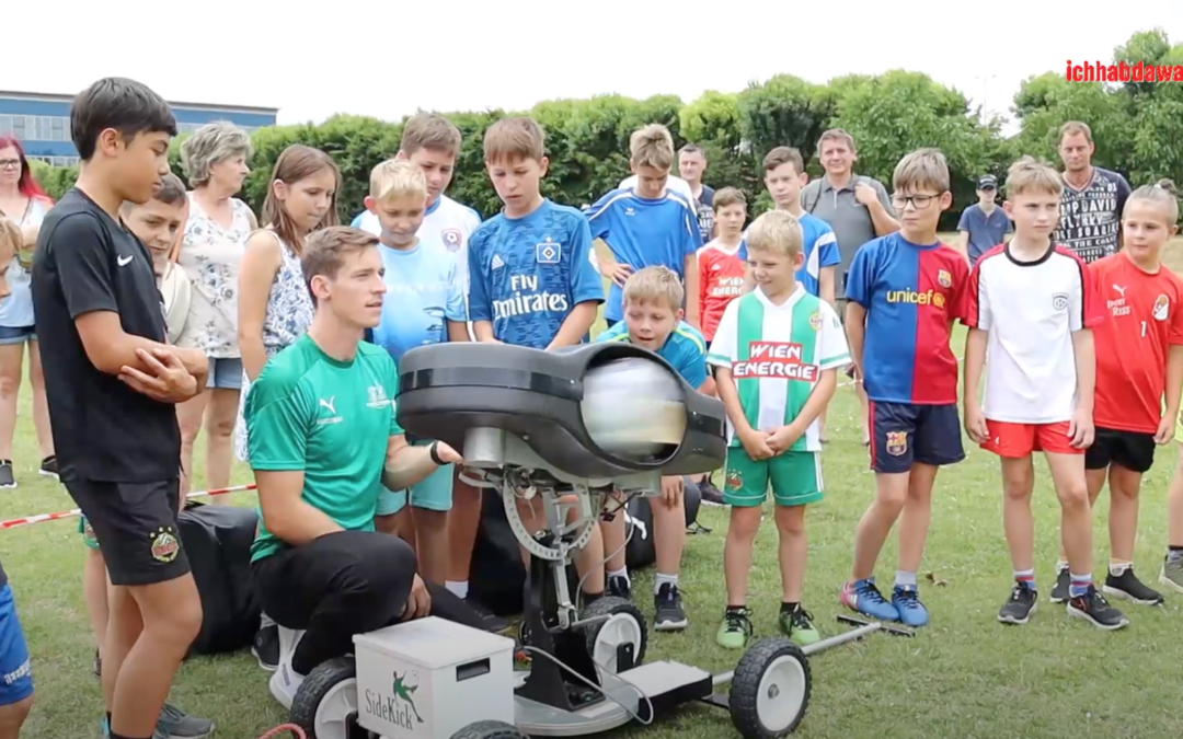 Fußball trifft Wissenschaft – Richard Strebinger war mit seiner Keeperschool beim Darth Science Event